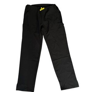 Black Scrub Pants